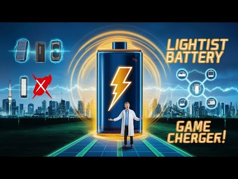 Revolutionary Lifetime Battery Unveiled! A New Era in Energy Storage!