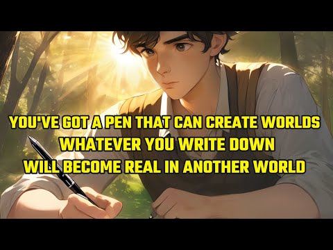 You&#039;ve Got a Pen that Can Create Worlds, Whatever You Write Down Will Become Real in Another World