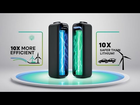 Game changing battery tech safer, non flammable &amp; 10x more efficient than lithium