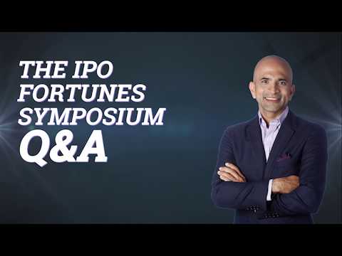 The IPO Fortunes Symposium with Live Q&amp;A - Updated