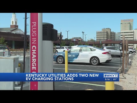 WATCH | Kentucky Utilities adds more EV charging stations