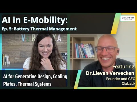 AI to Optimize EV Battery Cooling | AI in E-Mobility Ep.5 with Diabatix