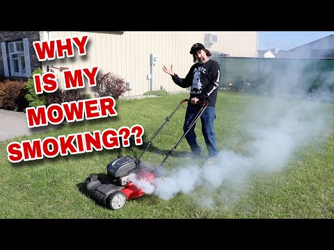 Why Is My Mower Smoking? Easy Explanation!