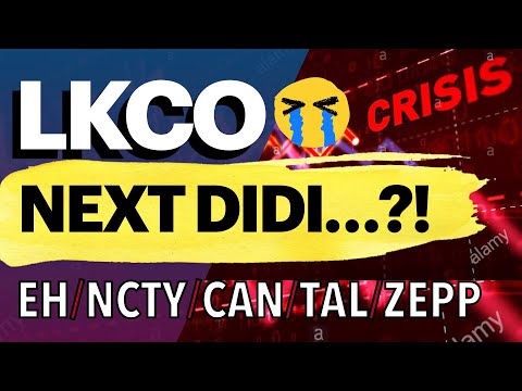 The risk of LKCO getting delisted. ARK rethinks on Chinese tech? #lkco#zepp#eh#can#ncty#tal