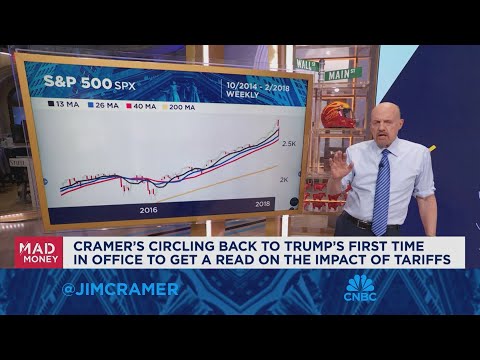 Jim Cramer goes off the charts with the impact of Trump tariffs