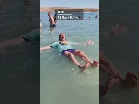 Can a Human Sink in Dead Sea?