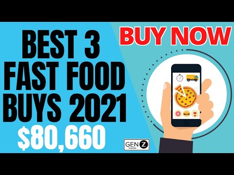 Top 3 Fast Food Stocks With HUGE Digital Sales! The Future of Food!