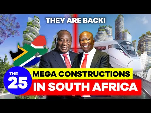 25 Most Impressive Mega CONSTRUCTION PROJECTS in South Africa 2023