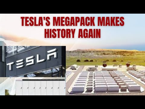 Revolutionary Battery Storage Project Unveiled: Tesla&#039;s Megapack Takes Center Stage