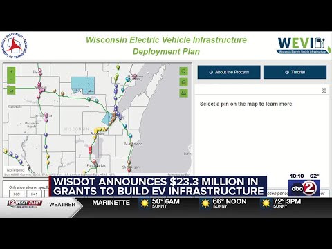 WisDOT announces $23.3 million in grants to build EV infrastructure