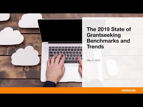 Webinar: The 2019 State of Grantseeking: Benchmarks and Trends