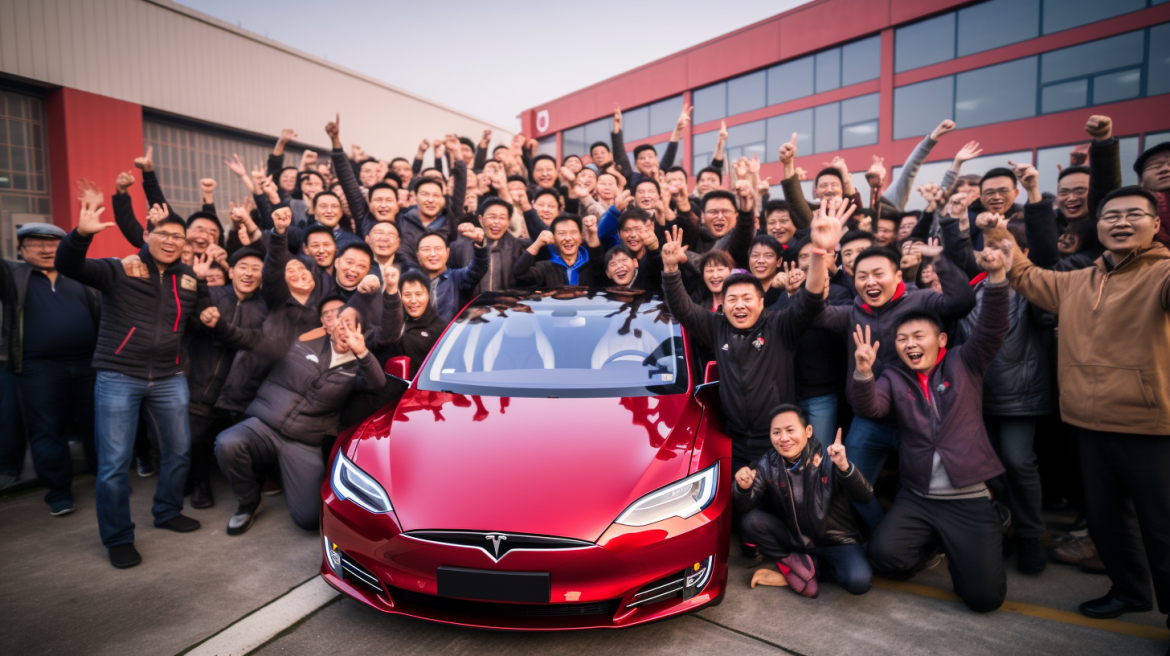 ¿Cuántos Tesla venden en China?