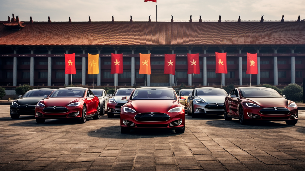 ¿Cuál es la competencia de Tesla en China?