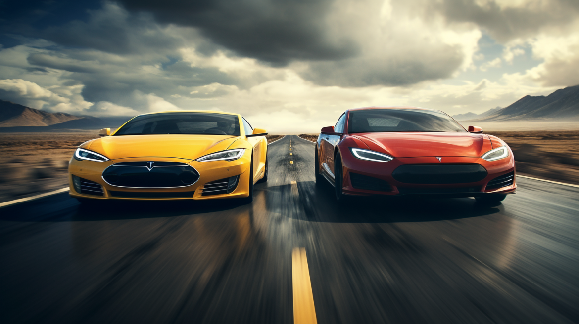 La Revolución de la Velocidad: Tesla y Lamborghini en la Carrera del Futuro