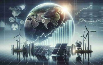 A highly detailed, realistic portrayal of the impact of economic policies on the renewable energy sector. The image should present a graph displaying the growth or decline of the sector over time in relation to various economic policy shifts. The backdrop could be a faint geographical globe to contextualize the global impact. Additionally, solar panels, wind turbines, and other symbols of renewable energy could be integrated into the image, representing the sector. Economic elements such as currencies or policy documents could be subtly included to signify the influence of economic policies.