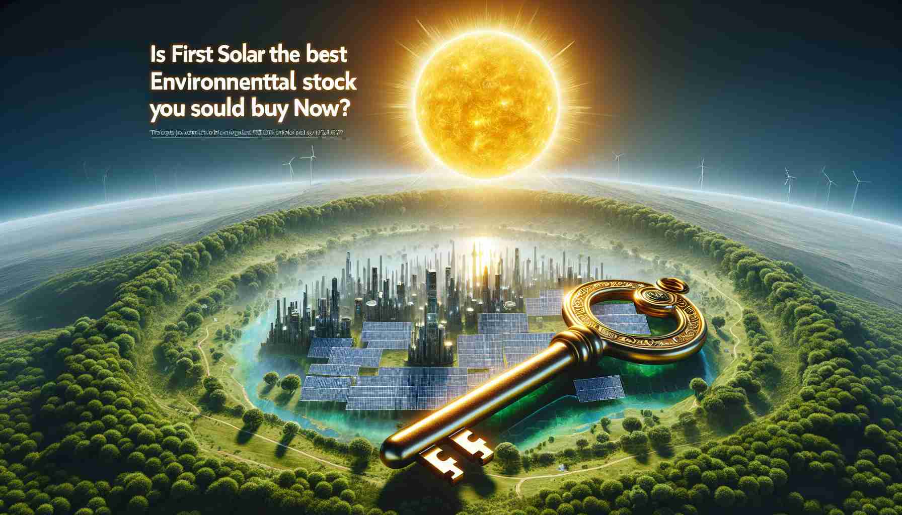 Unlocking the Future: Is First Solar the Best Environmental Stock You Should Buy Now? 