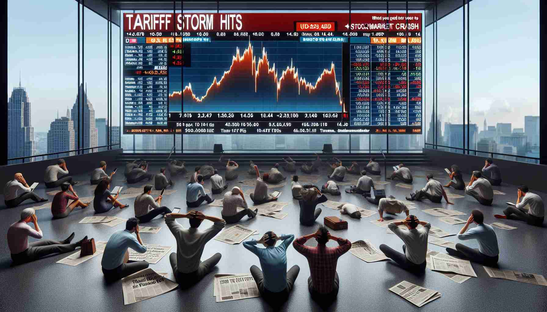 Stock Market Plummets as Tariff Storm Hits – What You Need to Know! 