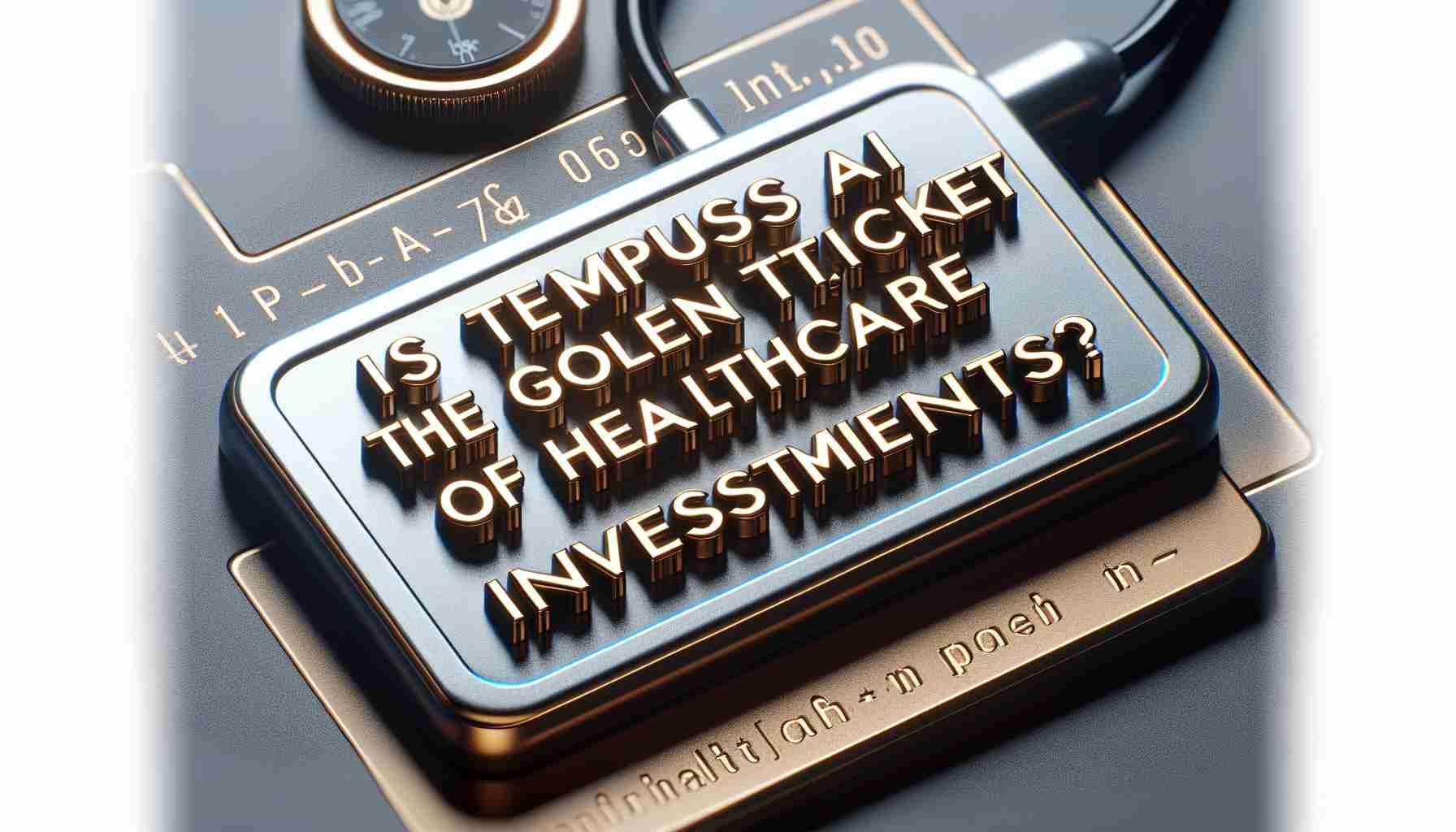 Is Tempus AI the Golden Ticket of Healthcare Investments? 